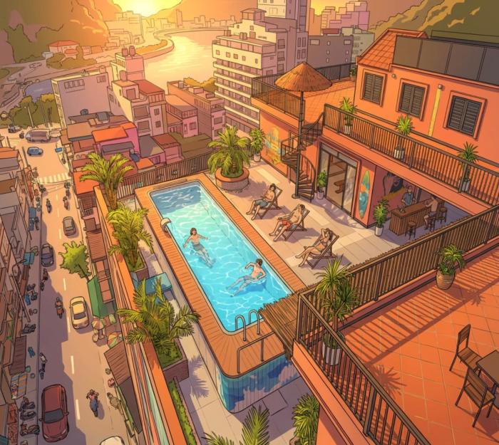 V Fleurs Hotel Cat Ba