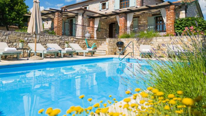 Family villa Aryana with pool in Porec