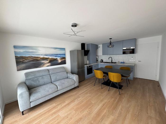 Escapade à Sainte-Cécile 2 chambres, balcon, plage à 50m