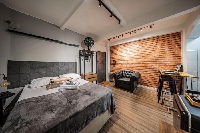 Estúdios Modernos no Centro de SP - Palacete Riachuelo - Conforto, estilo e Mobilidade.