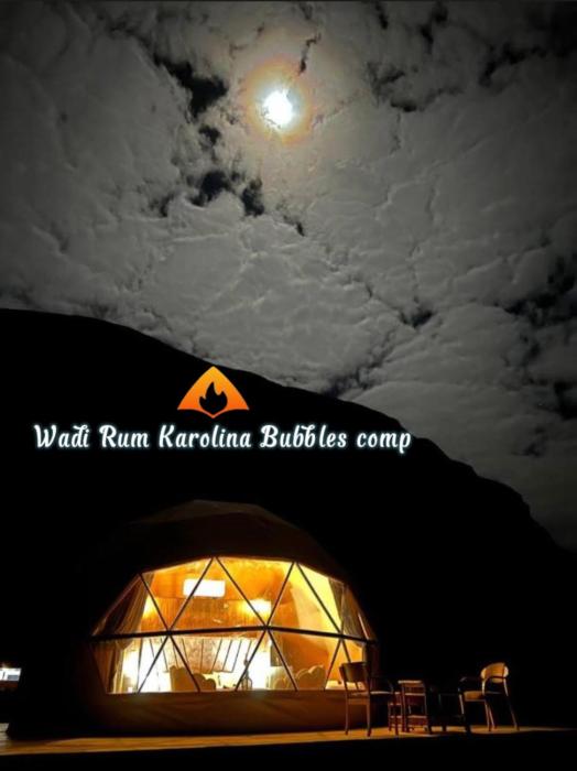 Wadi Rum Karolina Bubbles camp