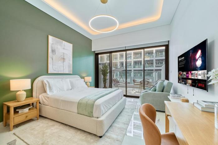 Fresh & Modern Studio in Meydan - Azizi Riviera 67