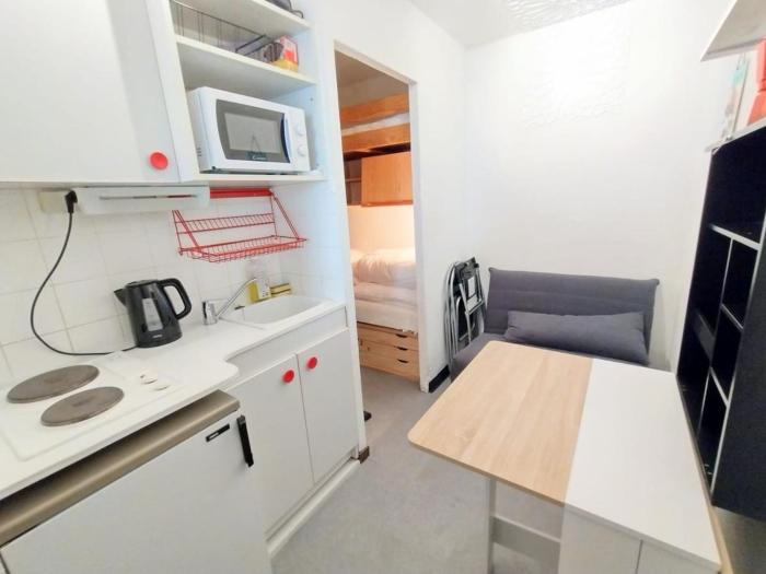 Studette à 5 min des pistes