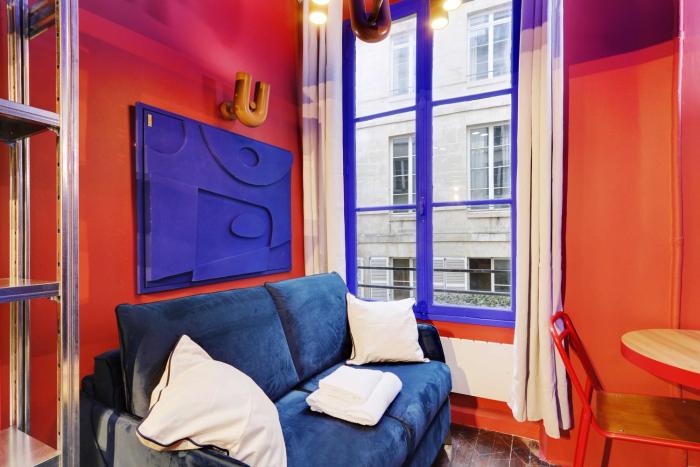 Cozy Colourful studio for 2 - Heart of Le Marais