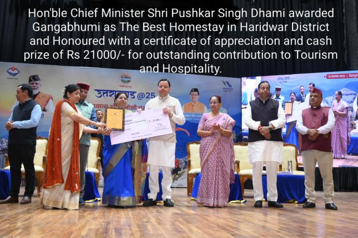 Gangabhumi Homestay - Award winner, the Best family homestay in Haridwar