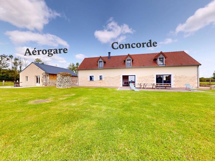 Concorde Aérogare 25pers jacuzzi, baby airhockey