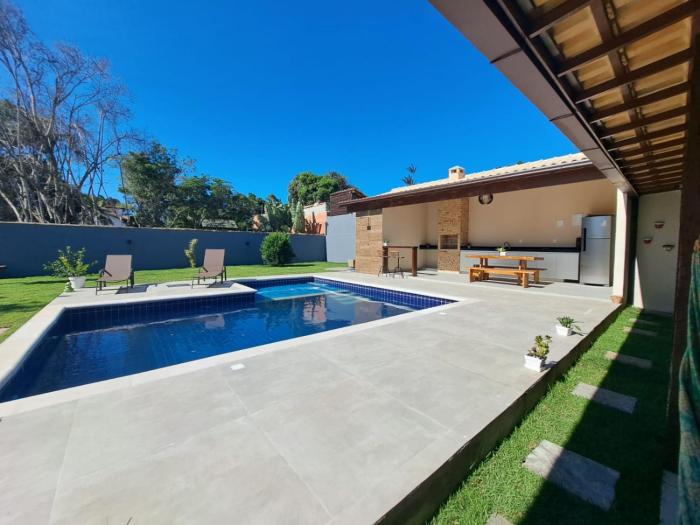 Casa em Geribá, piscina, área gourmet e 4 suítes