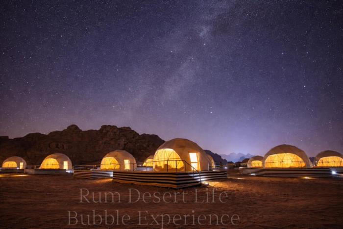 Rum Desert Life Bubble Experience