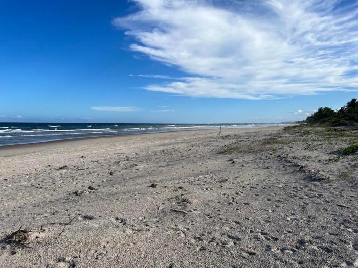 Casa temporada pé na areia
