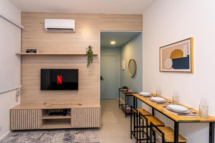 2 Quartos a 4 Min da Praia de Copacabana|SC 86801