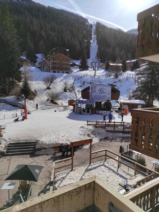 Valfréjus face à la télécabine, wifi, 2 petites chambres