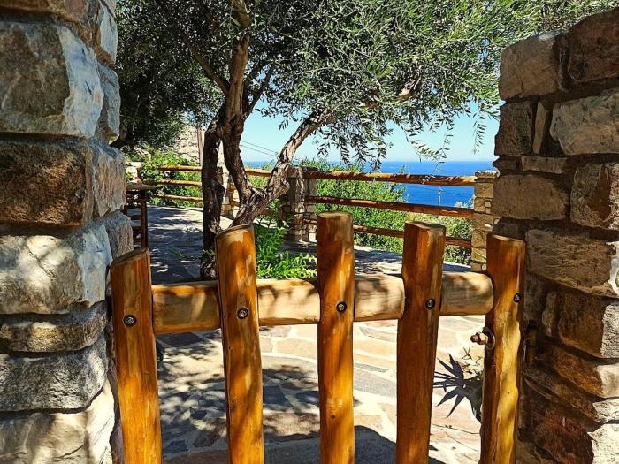 House in endless blue 35 sq m Magganitis Ikaria