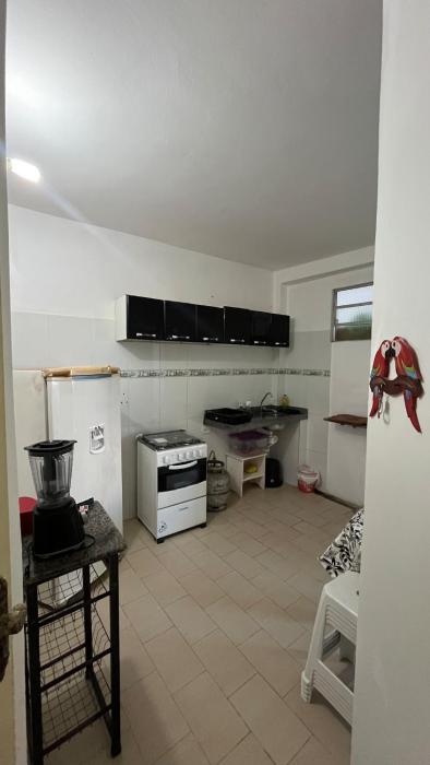 Apartamento com piscina e vista para o mar