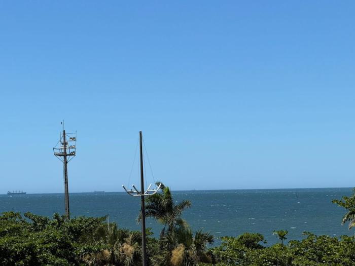 Vista Mar Frente Praia No Melhor Local de Santos