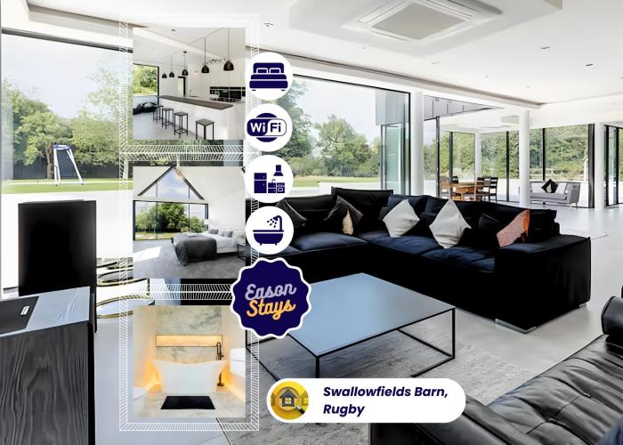 Home Cinema Stunning Barn Retreat