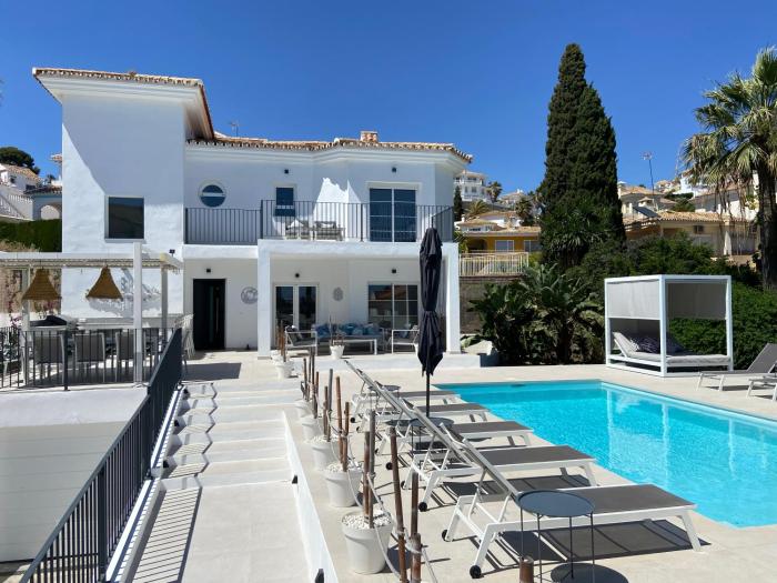 A stunning villa with sea views