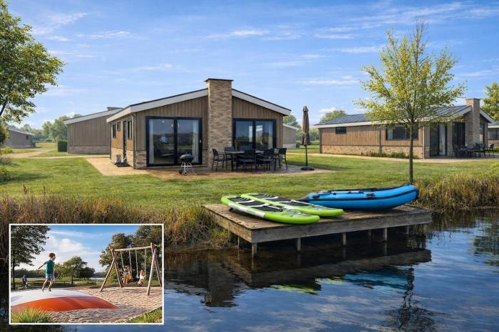 Traumhaus am Wasser Mit Boot, SUPs, Angeln, Family