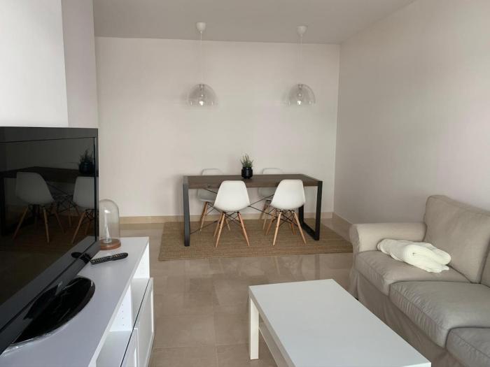 Apartamento con garaje en primera línea de playa