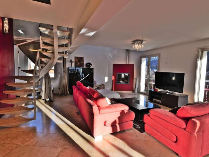 Grand appartement pour 8 pers. au cœur du Grand-Bornand - FR-1-458-269