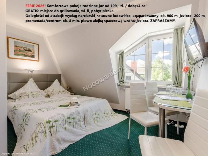 Willa Cyklada, grill, śniadania, jezioro,przystań,tawerna-200m, park linowy-400m, centrum,aquapark-900m