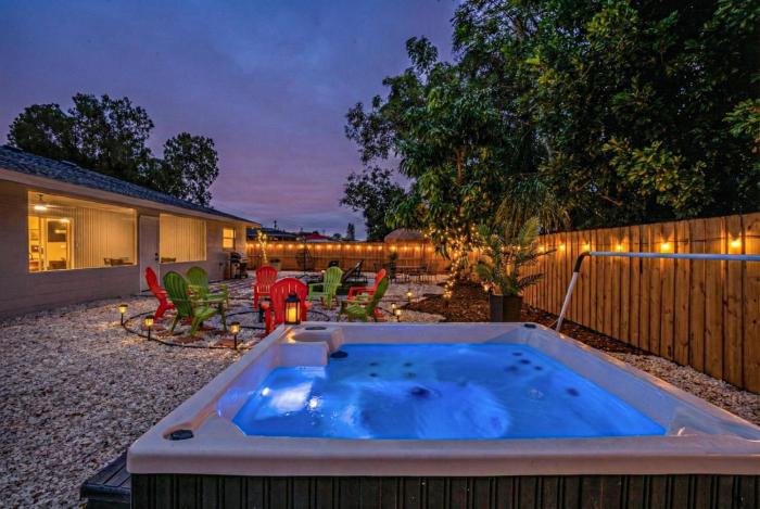 Sarasota SPA Vacation VILLA 3BD 2BA
