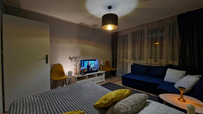 Apartament Granatowy Chill