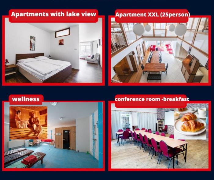 Rezidence Club Canada Appartement XXL conference rooms sauna gril