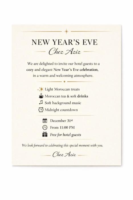 Résidence Hoteliére Chez Aziz