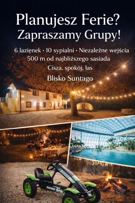 Dom wakacyjny przy Suntago dla grup