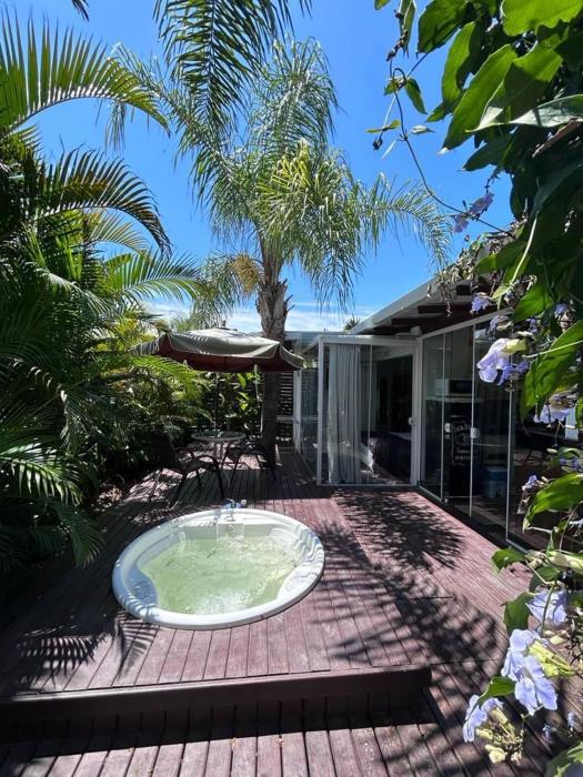 Bangalô com jacuzzy