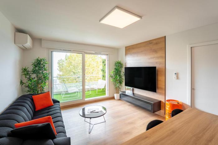 Vue mer époustouflante - Terasse et parking - FK