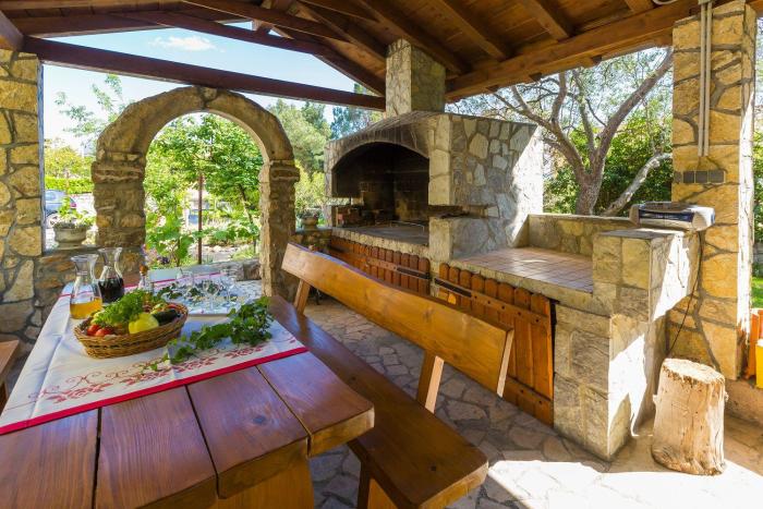 Lauschiges Apartment nur 300 Meter zum Strand mit Meerblick und Kinderschaukel