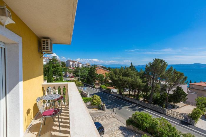 Cozy Studio-Apartment nur 300 Meter zum Strand mit Meerblick und Parkplatz