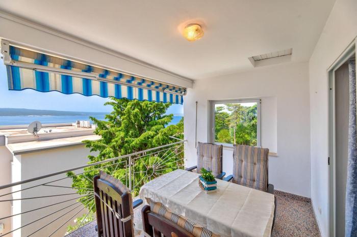 Lichtdurchflutetes Apartment nur 200 Meter zum Strand mit Meerblick, Haustiere erlaubt