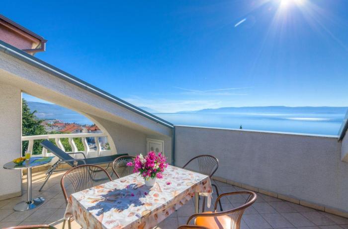 Traumhaftes Apartment mit beeindruckendem Meerblick und mediterranem Garten