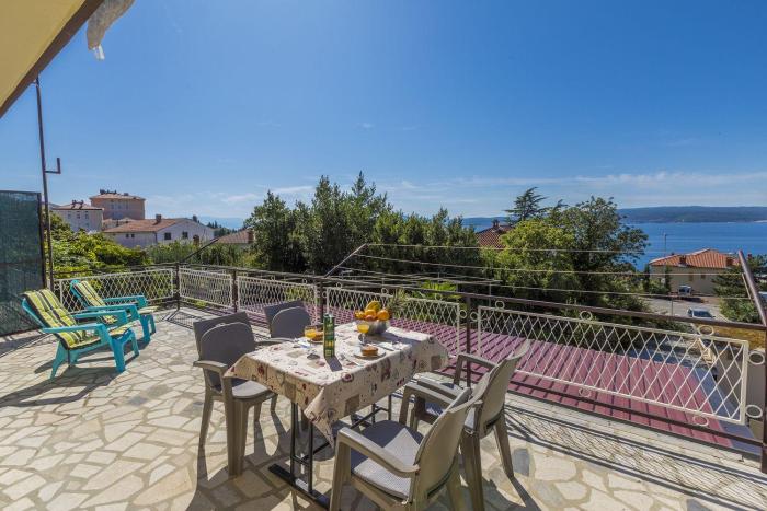 Malerisches Apartment nur 200 Meter zum Sandstrand Meerblick, Parkplatz, Klima