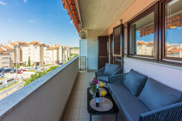 Cozy Apartment nur 500 Meter zum Strand mit Meerblick - alles zentral erreichbar