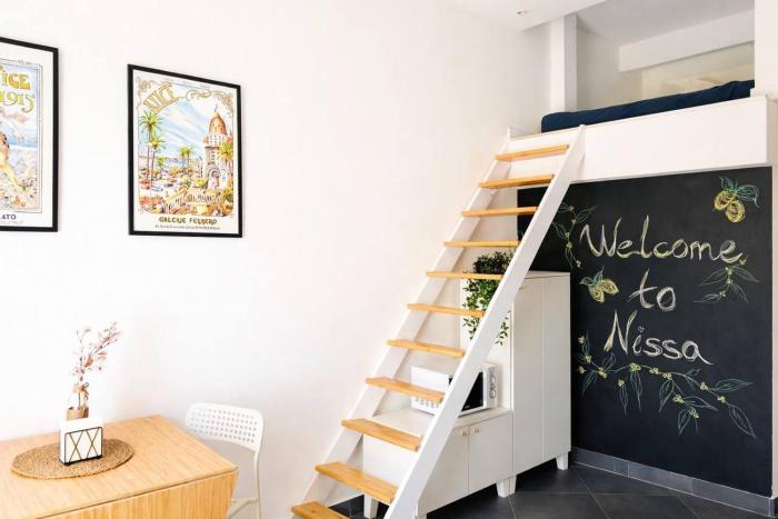 Studio Cosy TOP1 , Ultra Proche Plage, NICE CENTRE