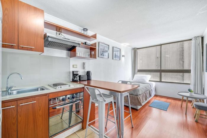 Departamento Central 1D con Wifi y Escritorio