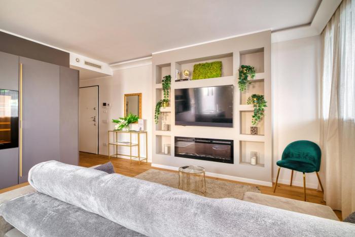 Appartamento di Lusso con Terrazza, Wi-Fi, Parcheggio Privato Gratuito e Area CoWorking a Milano, vicino CityLife, MiCo, Allianz Cloud, Casa Milan e San Siro
