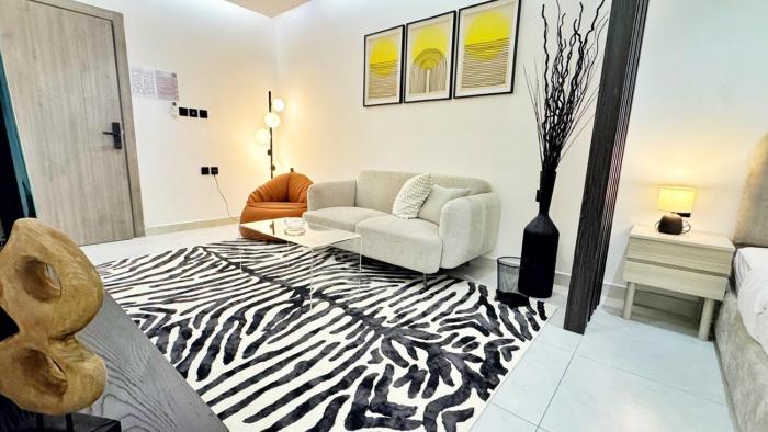 استديو مساحه مميزه بتصميم مودرن