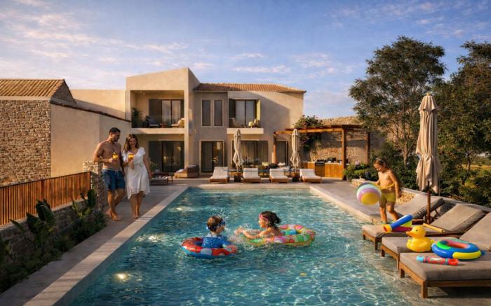 Family Villa with Pool, Fire Pit, Sports Courts - Perfect for Groups