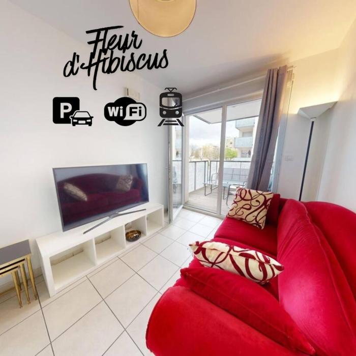 Hibiscus - Parking Privé - Proche Tramway T4 T6