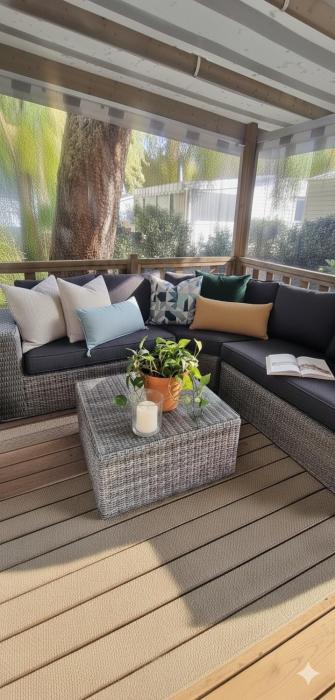 5 Star Mobile home 353 for 8 people at Siblu La Reserve