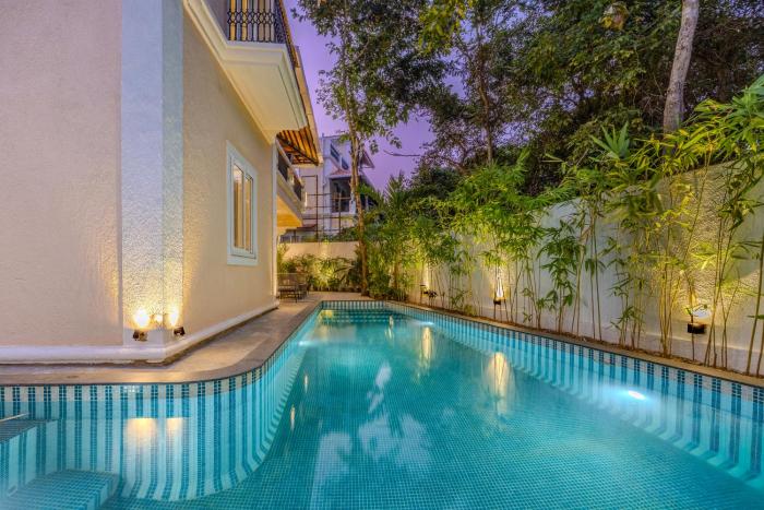 Casa Zyra by ELIVAAS 4-BHK Pet-friendly villa with Private Pool and Lift Close to Assagao