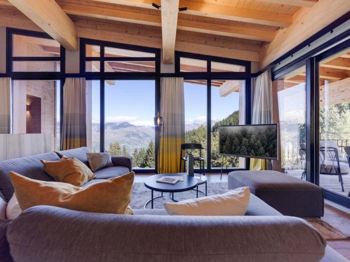 Duplex 126m² 4 chambres avec accès spa et parking aux Arcs 1800 - FR-1-866-8