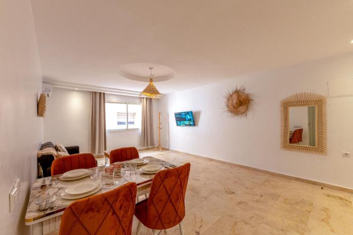 Appartement moderne trés securisé a gueliz au centre ville