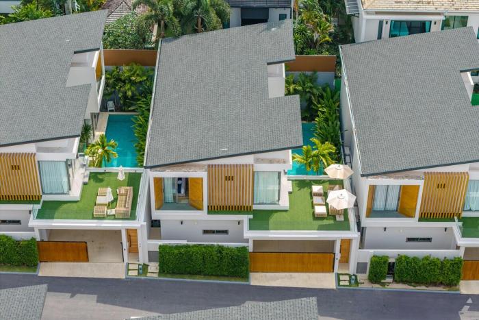 V217 Brand New 3BR Villa Near Beach & Boat Avenue