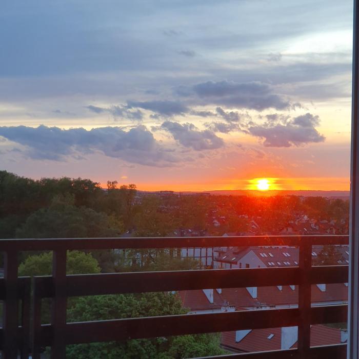 Apartament na 11 piętrze z pięknym widokiem blisko lasu