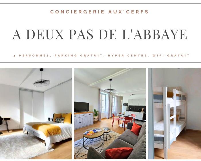 AuxCerfs - A deux pas de lAbbaye